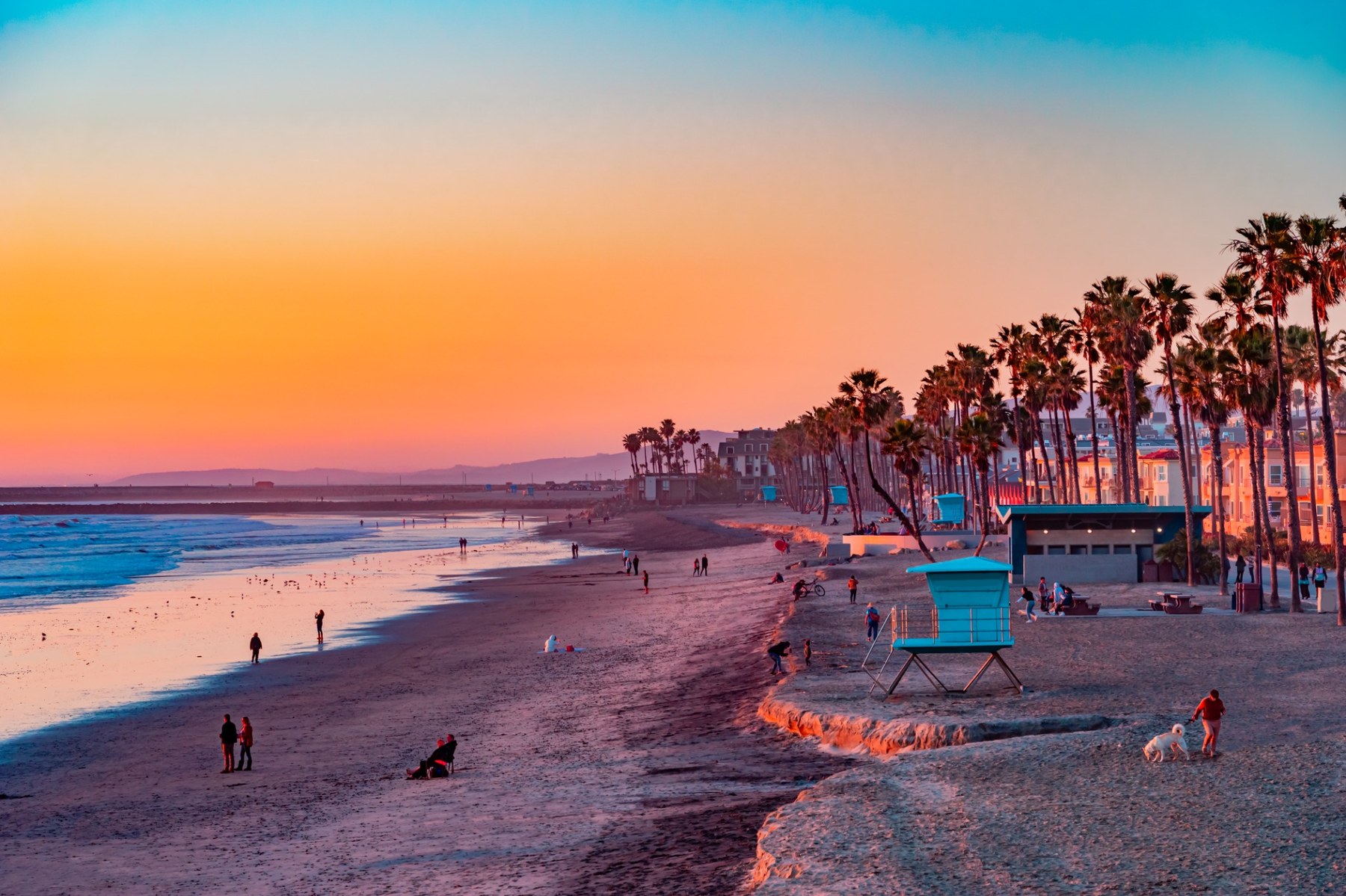 Southern California coastline